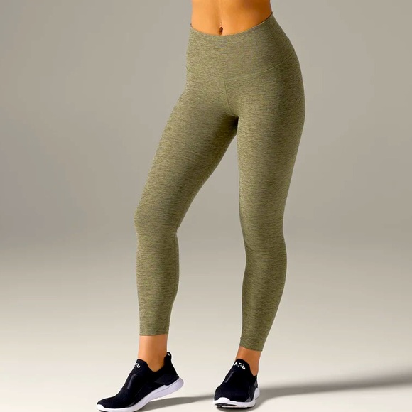 Tavi @Neiman Marcus Light Olive Wrap Around Tank & Cloud High Waisted 7/8 Tights - Picture 6 of 16